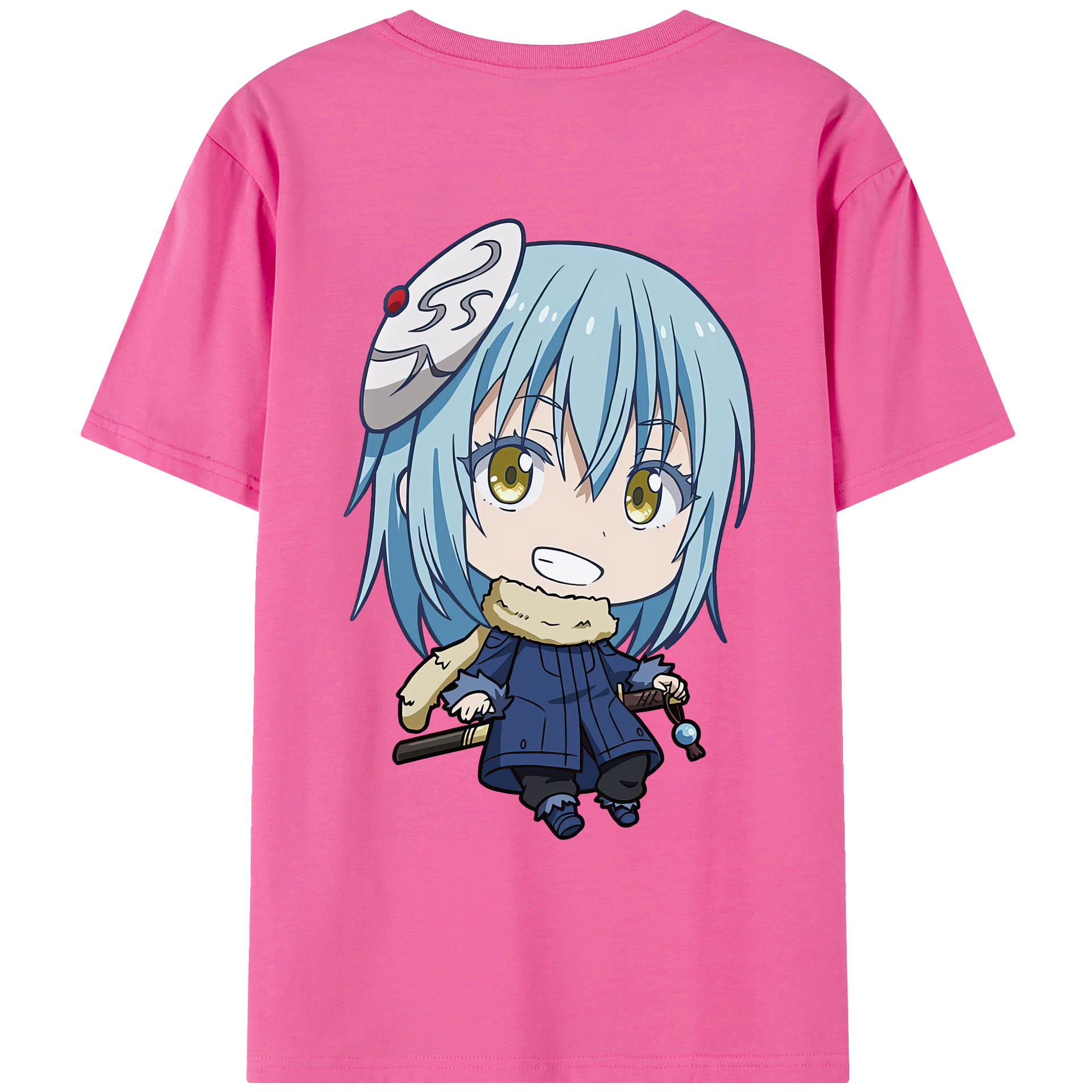 （画像用） 転スラ Regarding Reincarnated to Slime レディース半袖Tシャツ(バックプリント)